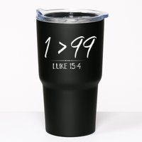 He Left The 99 To Rescue Me Christian Luke Sheep Gift Tumbler