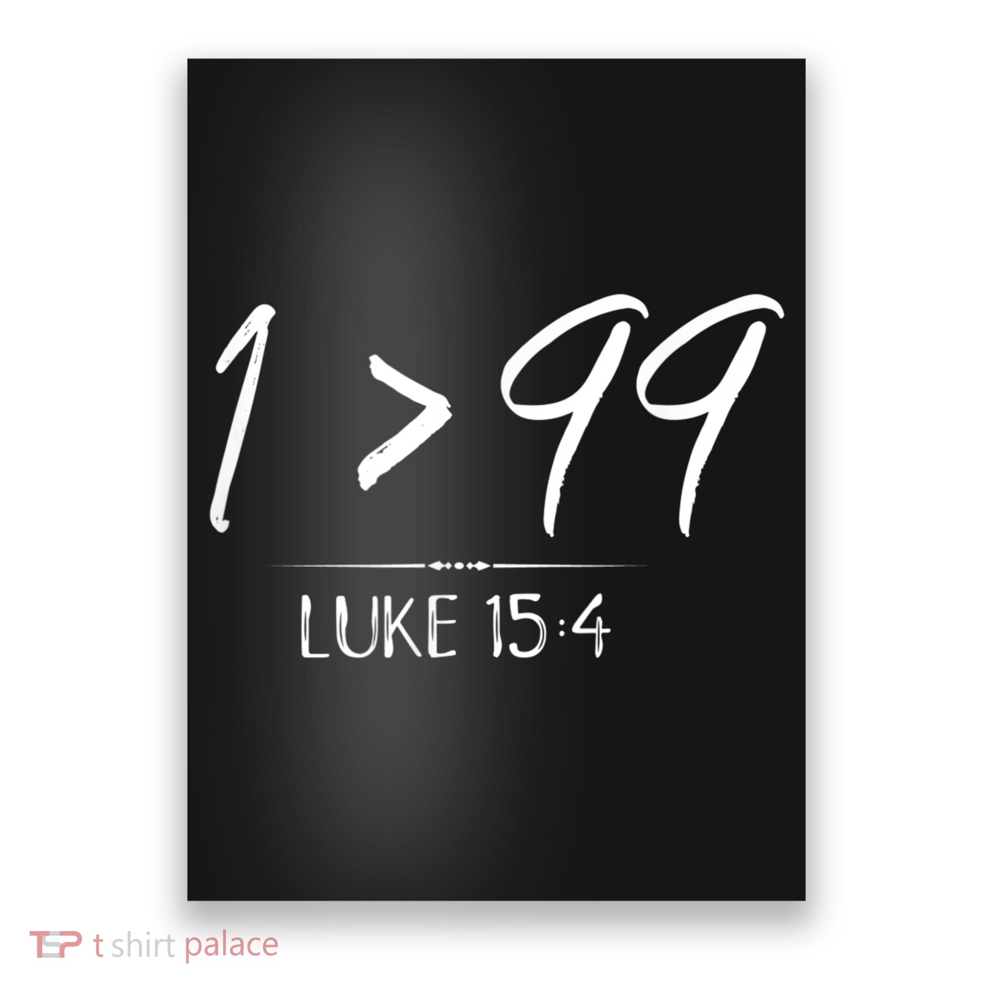He Left The 99 To Rescue Me Christian Luke Sheep Gift Poster