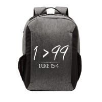 He Left The 99 To Rescue Me Christian Luke Sheep Gift Vector Backpack
