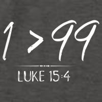He Left The 99 To Rescue Me Christian Luke Sheep Gift Vector Backpack