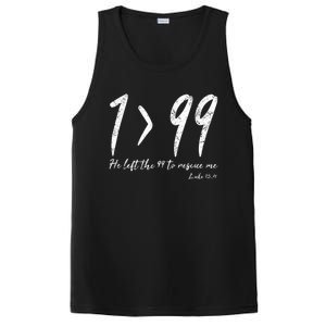 He Left The 99 To Rescue Me Luke Christian Grace Gift PosiCharge Competitor Tank