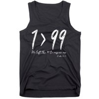 He Left The 99 To Rescue Me Luke Christian Grace Gift Tank Top