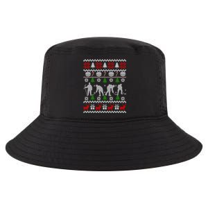 Hockey Lover Ugly Christmas Sport Player Xmas Cute Gift Cool Comfort Performance Bucket Hat