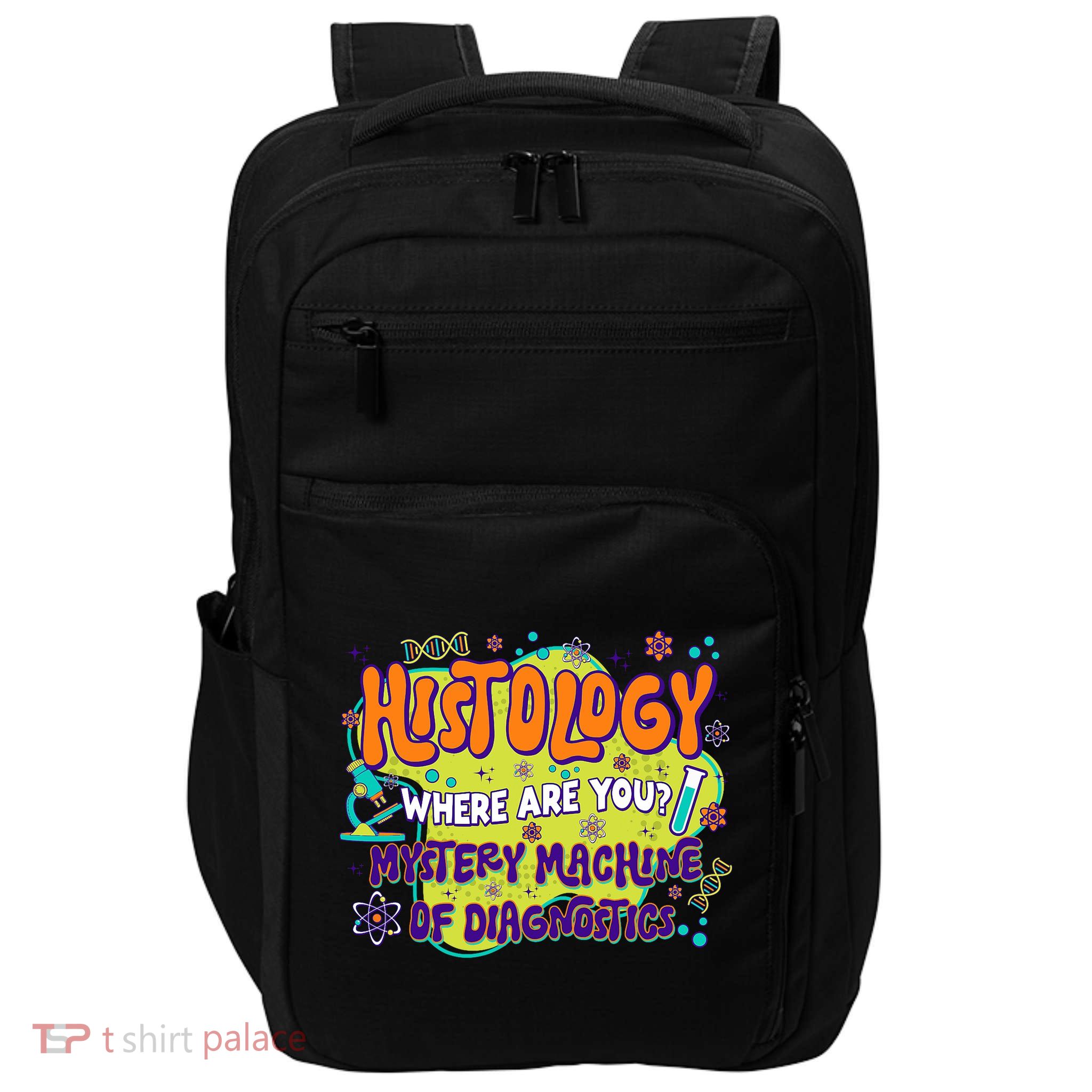 Histology Lab Week 2025 Mystery Machine Of Diagnostics Impact Tech Backpack