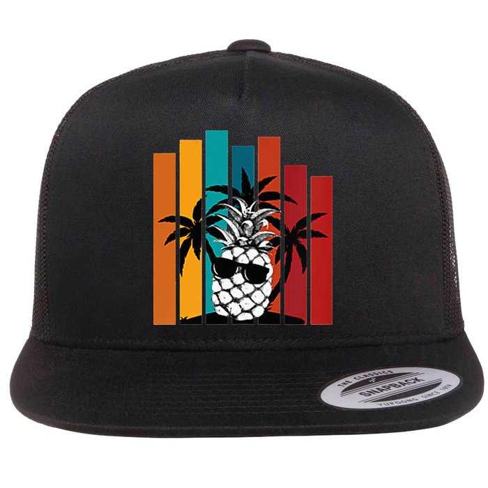Hang Lose With PineApple Joe Flat Bill Trucker Hat