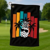 Hang Lose With PineApple Joe Golf Towel