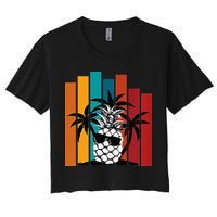 Hang Lose With PineApple Joe Women's Crop Top Tee
