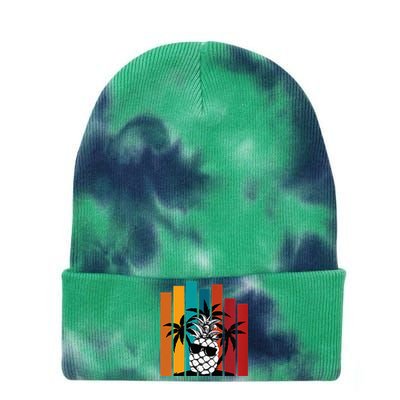 Hang Lose With PineApple Joe Tie Dye 12in Knit Beanie