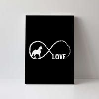 Horse Lover Wo Teen Equestrian Horseback Riding Canvas