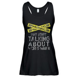 History Lover World War 2 American History Student Ladies Essential Flowy Tank