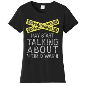 History Lover World War 2 American History Student Women's T-Shirt