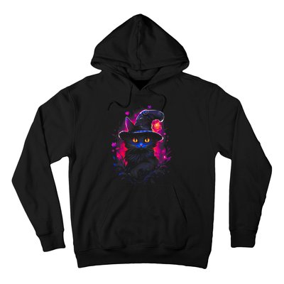 Halloween Little Witch Cat Hoodie