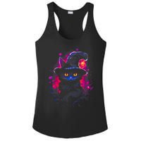 Halloween Little Witch Cat Ladies PosiCharge Competitor Racerback Tank