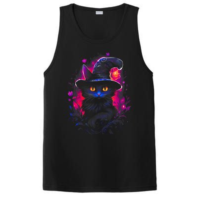 Halloween Little Witch Cat PosiCharge Competitor Tank