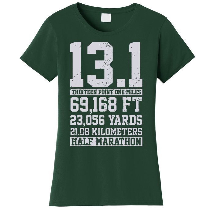 Half Marathon 131 Miles Running Runner Gift Women's T-Shirt