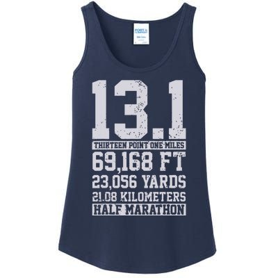 Half Marathon 131 Miles Running Runner Gift Ladies Essential Tank