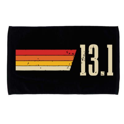 Half Marathon 131 Miles Vintage Running Marathon Runner Microfiber Hand Towel