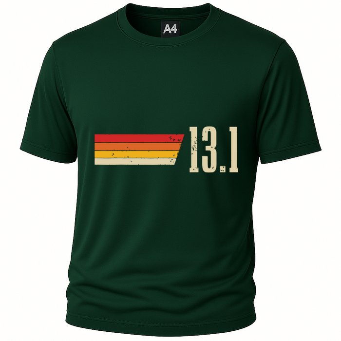 Half Marathon 131 Miles Vintage Running Marathon Runner Cooling Performance Crew T-Shirt