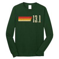 Half Marathon 131 Miles Vintage Running Marathon Runner Long Sleeve Shirt