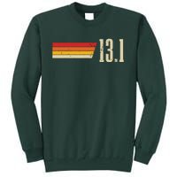 Half Marathon 131 Miles Vintage Running Marathon Runner Tall Sweatshirt