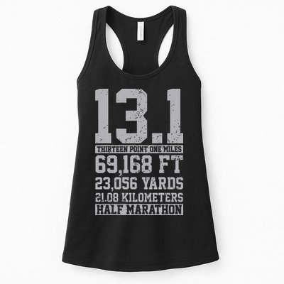 Half Marathon 131 Miles Running Runner Womens Tank Top
