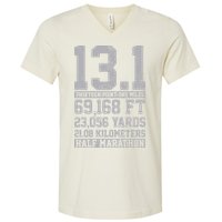 Half Marathon 131 Miles Running Runner V-Neck T-Shirt