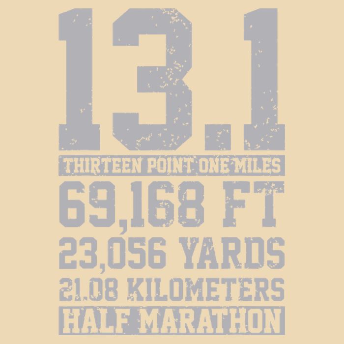Half Marathon 131 Miles Running Runner V-Neck T-Shirt