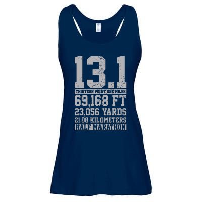 Half Marathon 131 Miles Running Runner Ladies Essential Flowy Tank