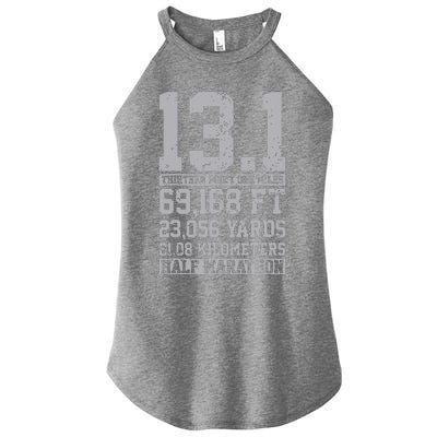 Half Marathon 131 Miles Running Runner Women's Perfect Tri Rocker Tank