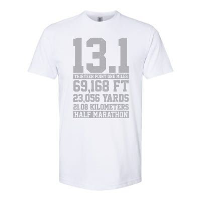 Half Marathon 131 Miles Running Runner Softstyle CVC T-Shirt