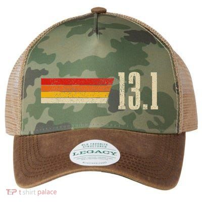 Half Marathon 13.1 Miles Vintage Running Marathon Runner Legacy Tie Dye Trucker Hat