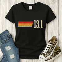 Half Marathon 13.1 Miles Vintage Running Marathon Runner Womens T-Shirt