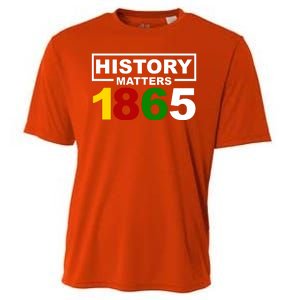 History Matters 1865 Black History Month Cooling Performance Crew T-Shirt