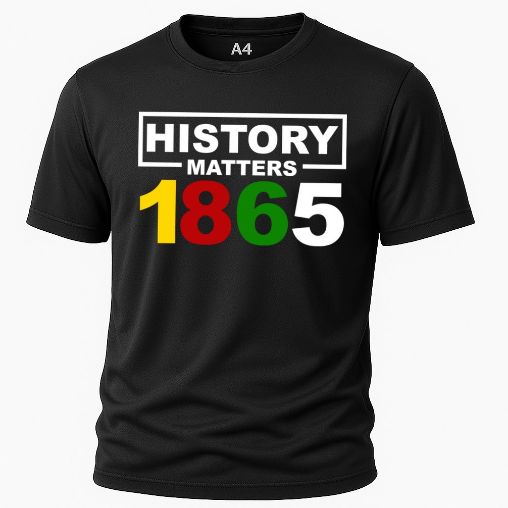 History Matters 1865 Black History Month Cooling Performance Crew T-Shirt