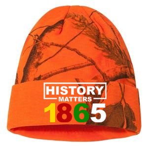 History Matters 1865 Black History Month Kati Licensed 12" Camo Beanie