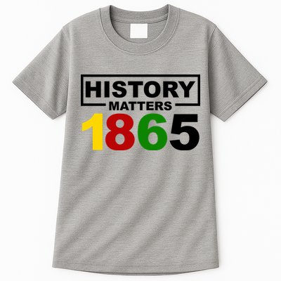 History Matters 1865 Black History Month Tall T-Shirt