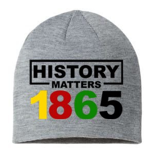 History Matters 1865 Black History Month Sustainable Beanie