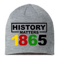 History Matters 1865 Black History Month Sustainable Beanie