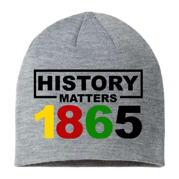 History Matters 1865 Black History Month Sustainable Beanie