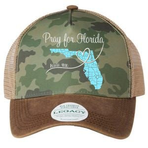 Hurricane Milton 2024 Pray For Florida Legacy Tie Dye Trucker Hat