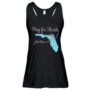 Hurricane Milton 2024 Pray For Florida Ladies Essential Flowy Tank