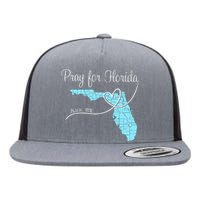 Hurricane Milton 2024 Pray For Florida Flat Bill Trucker Hat