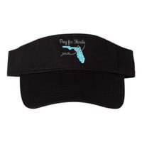 Hurricane Milton 2024 Pray For Florida Valucap Bio-Washed Visor