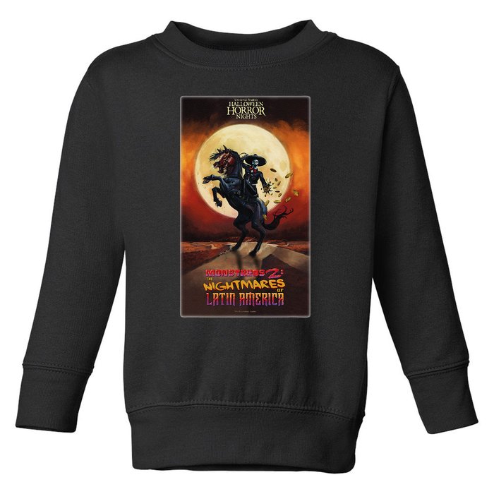 Hhn Monstruos 2 The Nightmares Of Latin America Toddler Sweatshirt