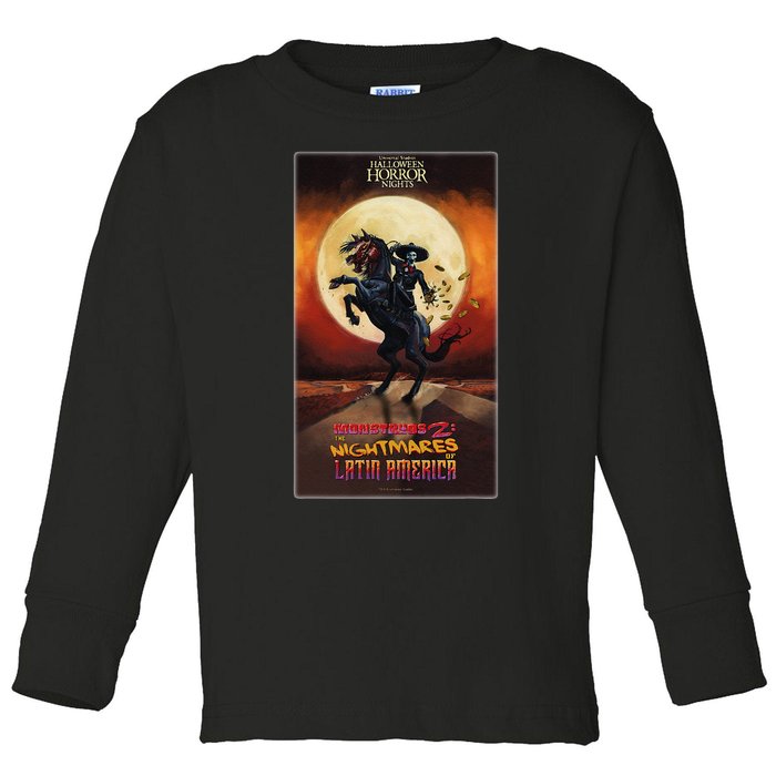 Hhn Monstruos 2 The Nightmares Of Latin America Toddler Long Sleeve Shirt