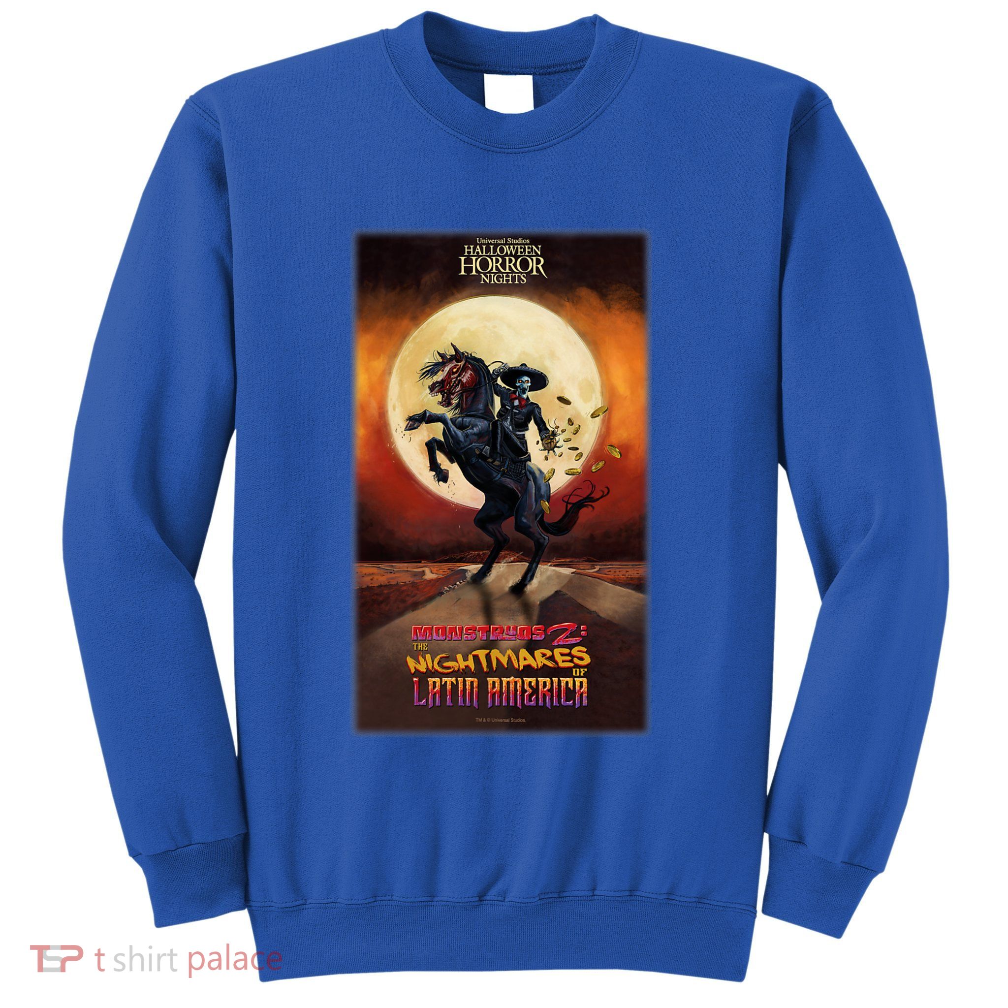 Hhn Monstruos 2: The Nightmares Of Latin America Halloween Horror Nights Sweatshirt