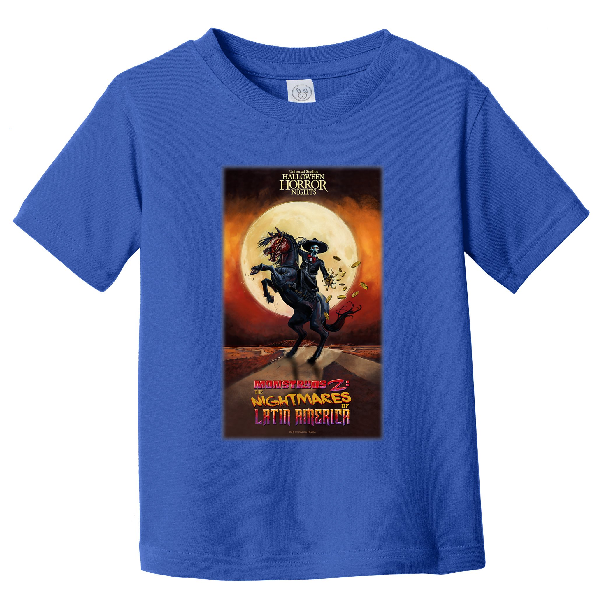 Hhn Monstruos 2: The Nightmares Of Latin America Halloween Horror Nights Toddler T-Shirt