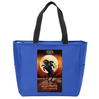 Hhn Monstruos 2: The Nightmares Of Latin America Halloween Horror Nights Zip Tote Bag