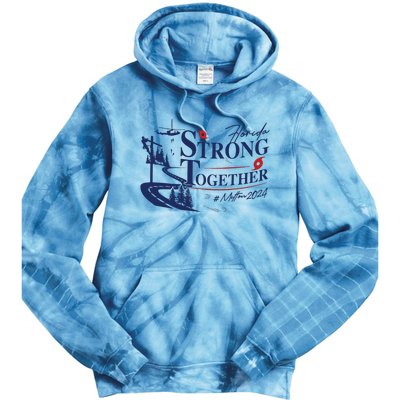 Hurricane Milton 2024 Florida Survivor Tie Dye Hoodie