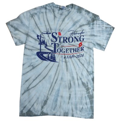 Hurricane Milton 2024 Florida Survivor Tie-Dye T-Shirt